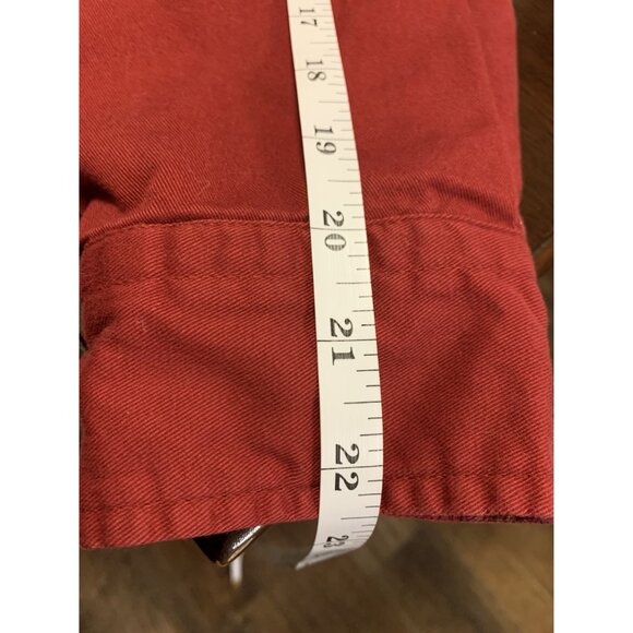 St. John's Bay Heavy Plaid Lined Button Up Jacket Size L - Picture 5 of 10